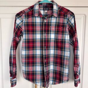 The Children’s Place Multicolor Plaid Button-Down Christmas, event, dress up